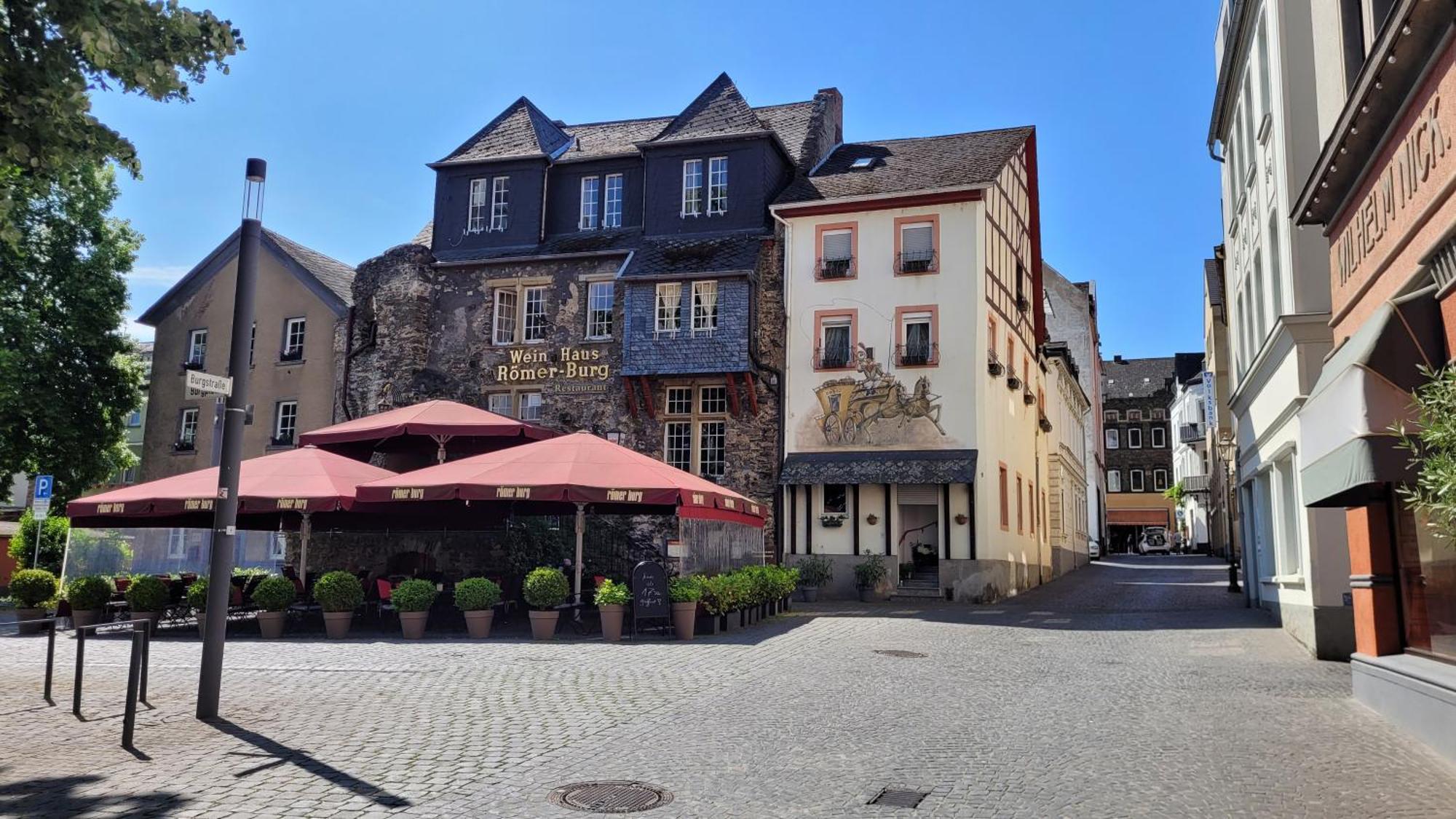 Urlaub Am Rhein, Ferienwohnung Mit Garten Boppard Extérieur photo