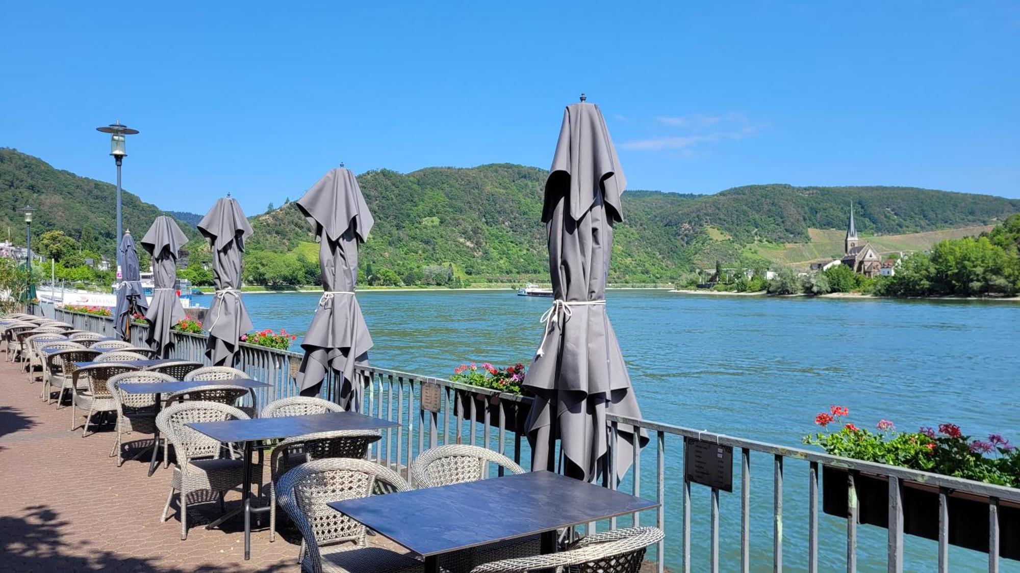 Urlaub Am Rhein, Ferienwohnung Mit Garten Boppard Extérieur photo