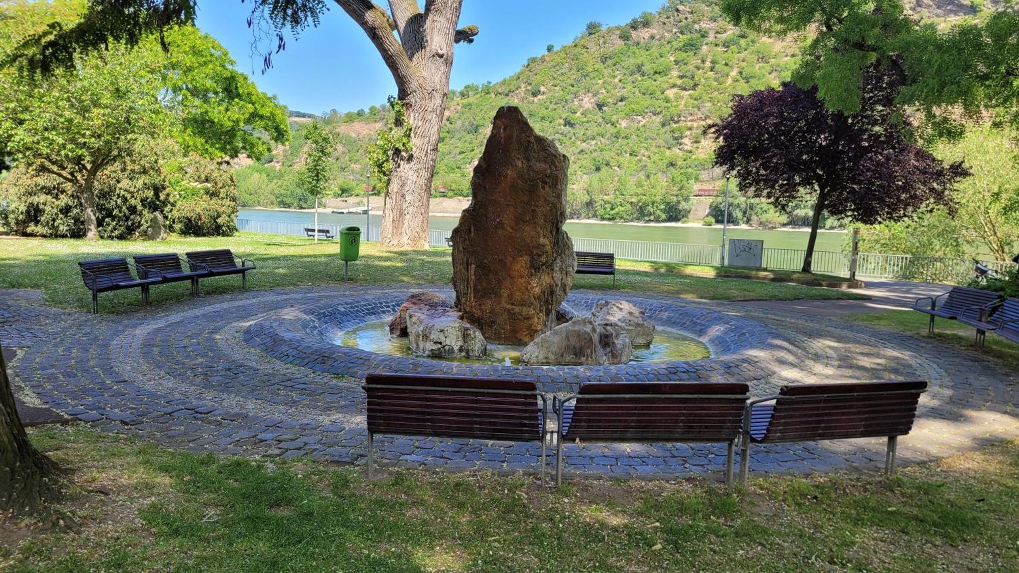 Urlaub Am Rhein, Ferienwohnung Mit Garten Boppard Extérieur photo